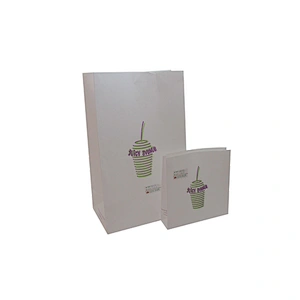 Eco-Friendly Custom Different Size Bakery Paper Bags without Handles