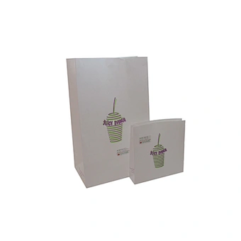 Eco-Friendly Custom Different Size Bakery Paper Bags without Handles